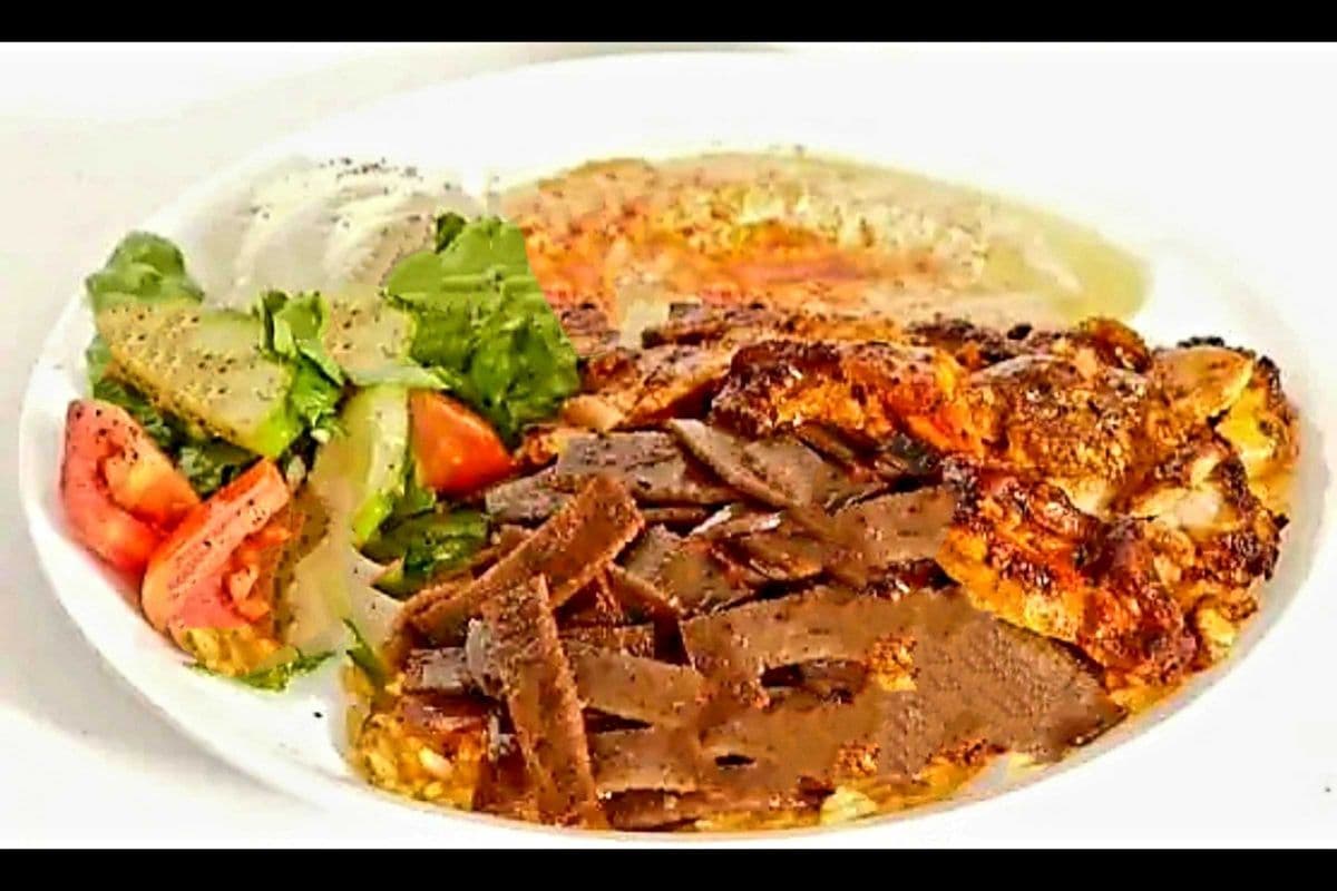Mixed Chicken and Lamb Plate
