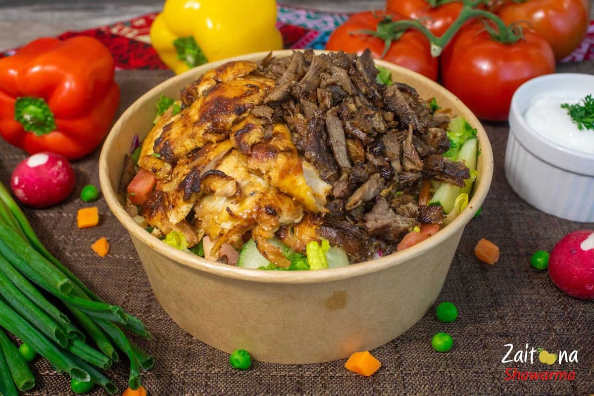 Mix Shawarma Salad