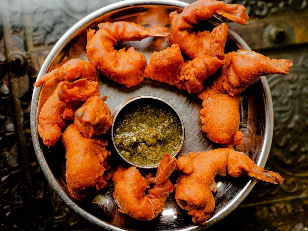 Pakora aux crevettes / Shrimp Pakora