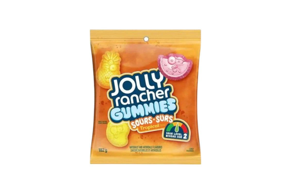 Jolly Rancher Sour Surs Tropical (182g) (130 Cal)