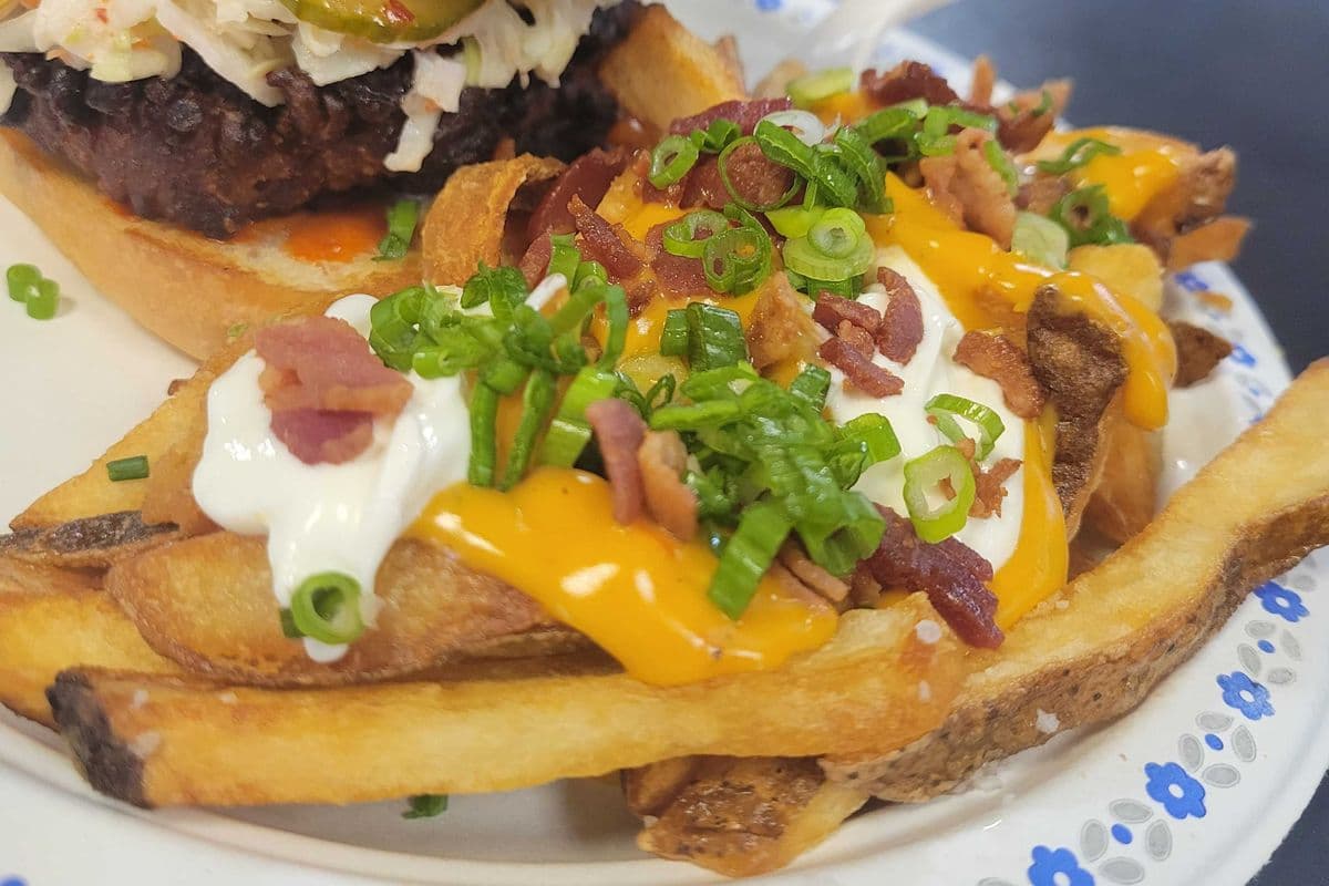 J spot Cheese Fries