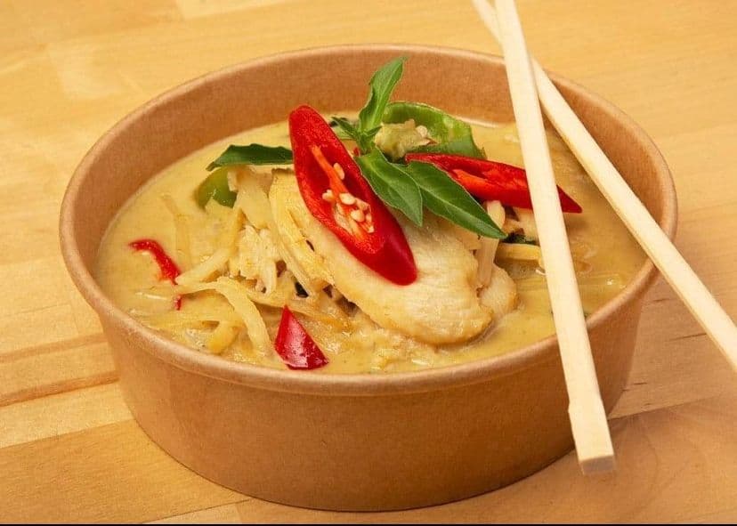 Green Curry Veggie Tofu