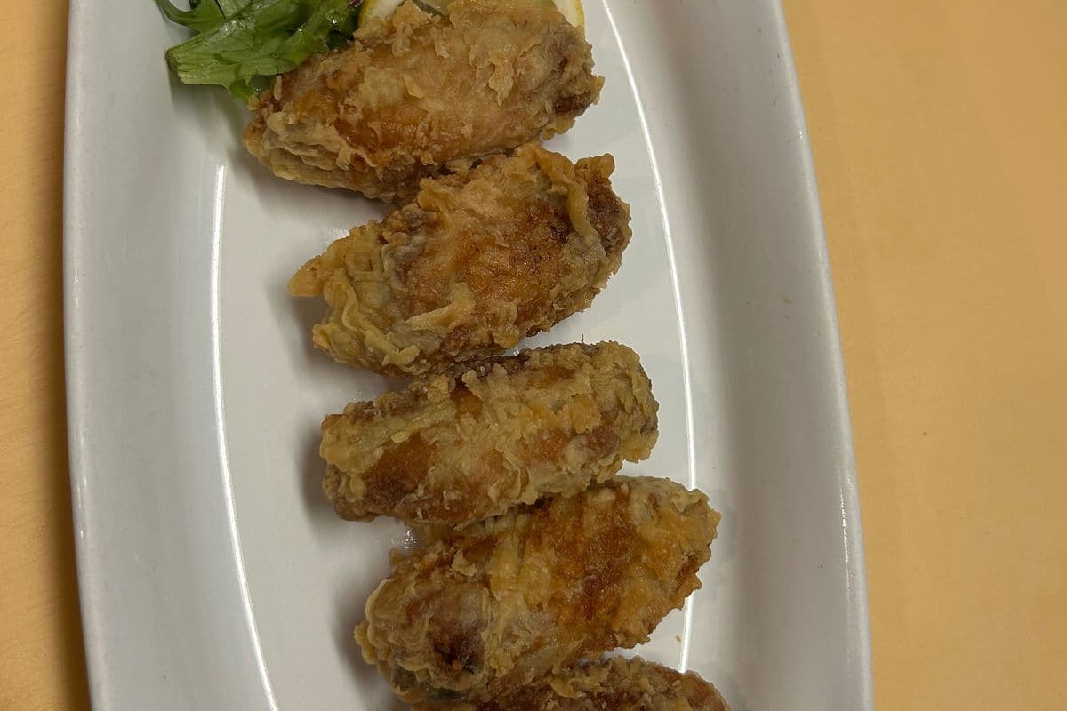 Deep Fried Chicken Wings (5 pcs)
