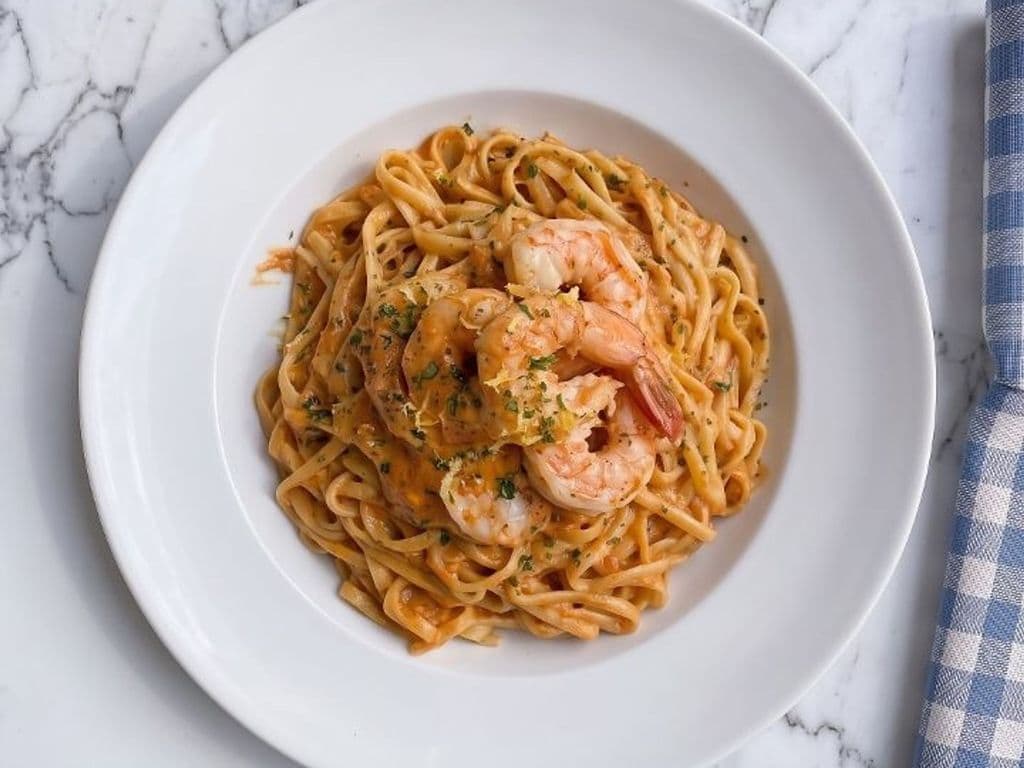 Shrimp Linguine