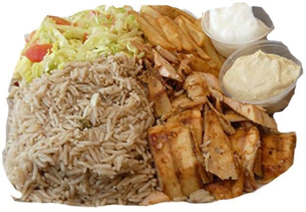 Classic Chicken Shawarma Plate