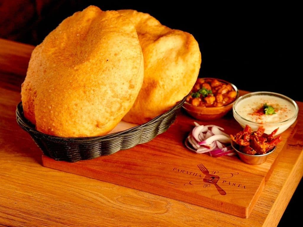 Chole Bhature Plate
