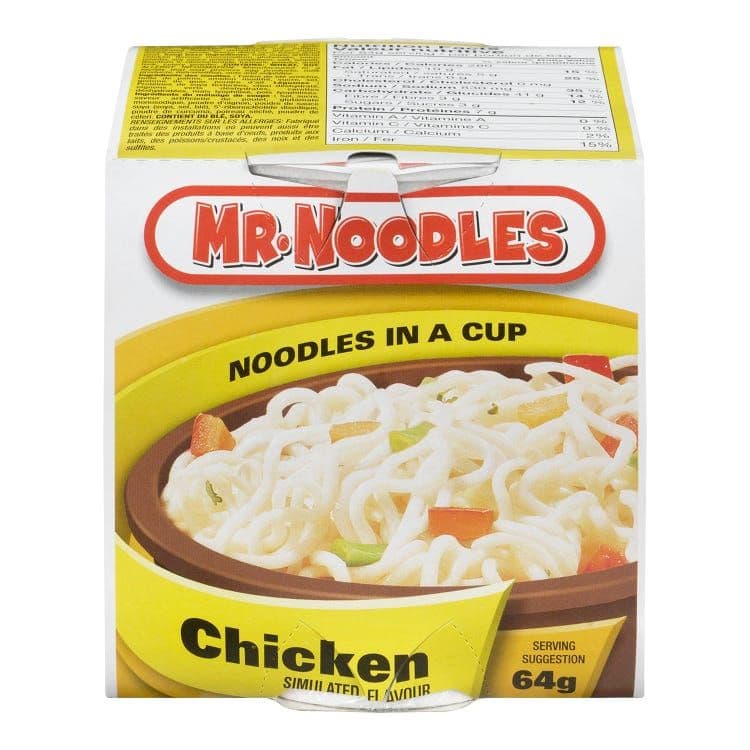 Mr Noodle à saveur de poulet / Mr Noodle Chicken (64 g)