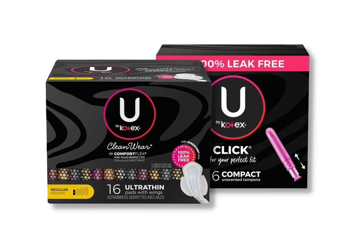 Kotex Feminine Care Products (16 Pack)