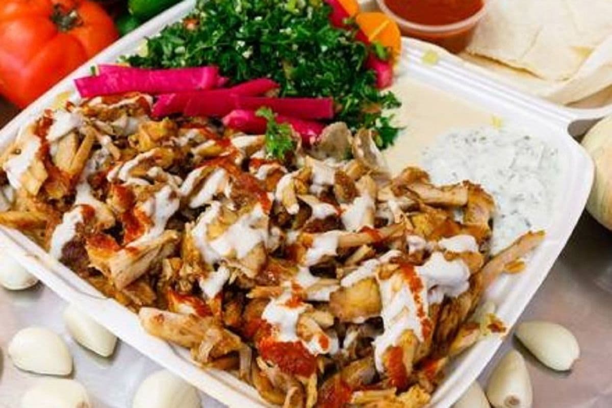 Chicken Shawarma Plate