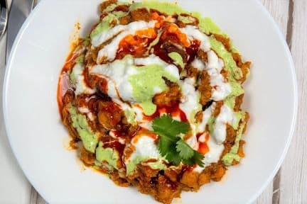 Aloo Tikki Chaat