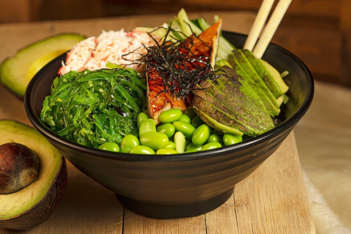 Unagi (BBQ EEL) Poke Bowl Combo
