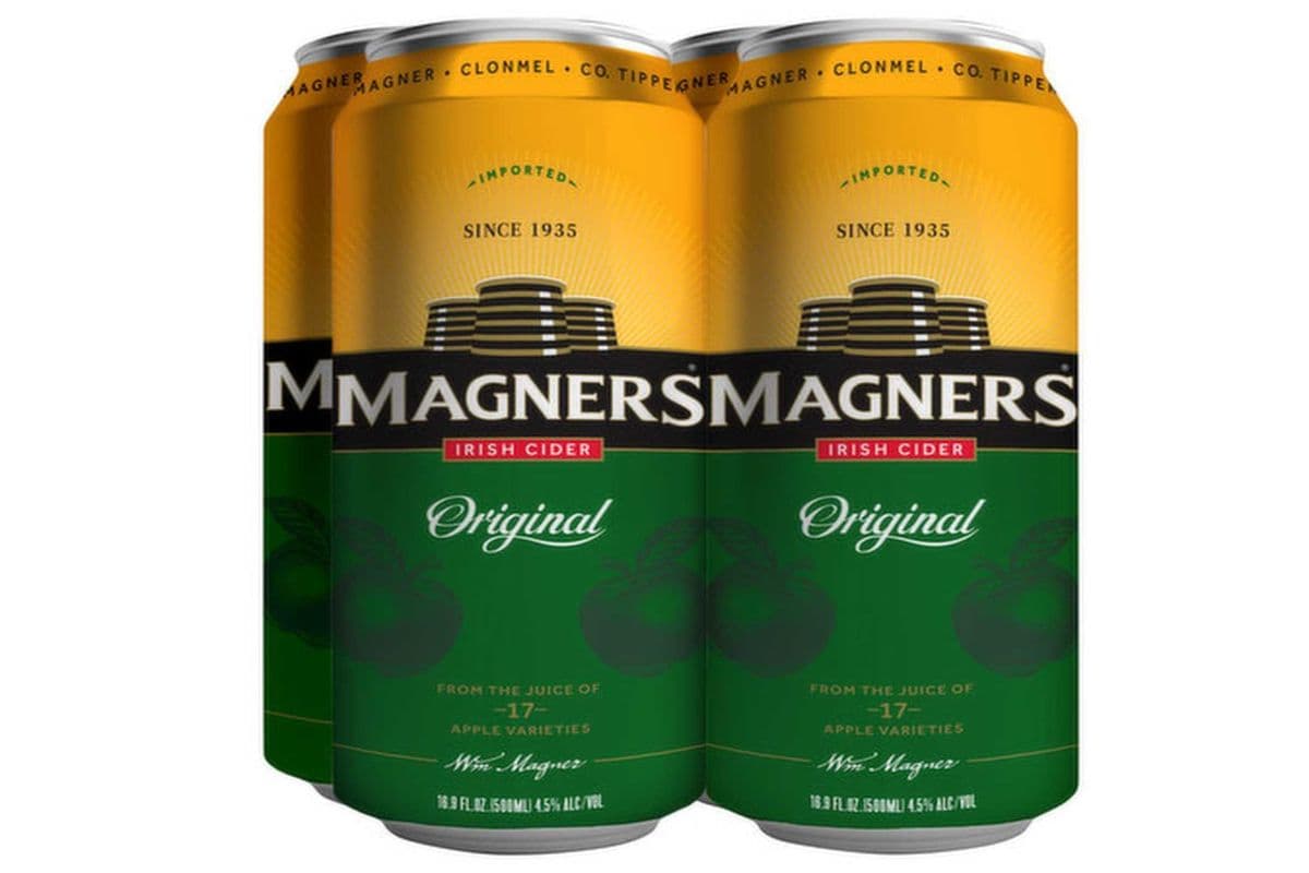 MAGNERS ORIGINAL CIDER 4 CANS (4 x 500 ML)