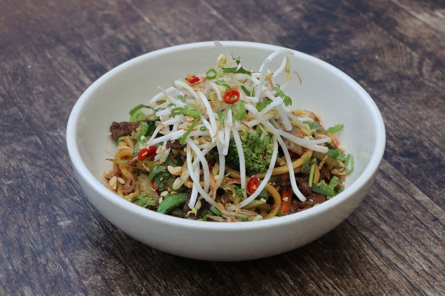 Szechuan Beef Noodle Bowl