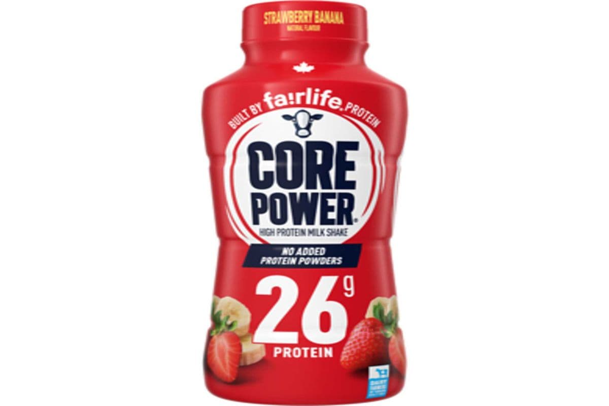 CORE POWDER HIGH PROTEIN STRAWBERRY BANANA SHAKE (414 ML)