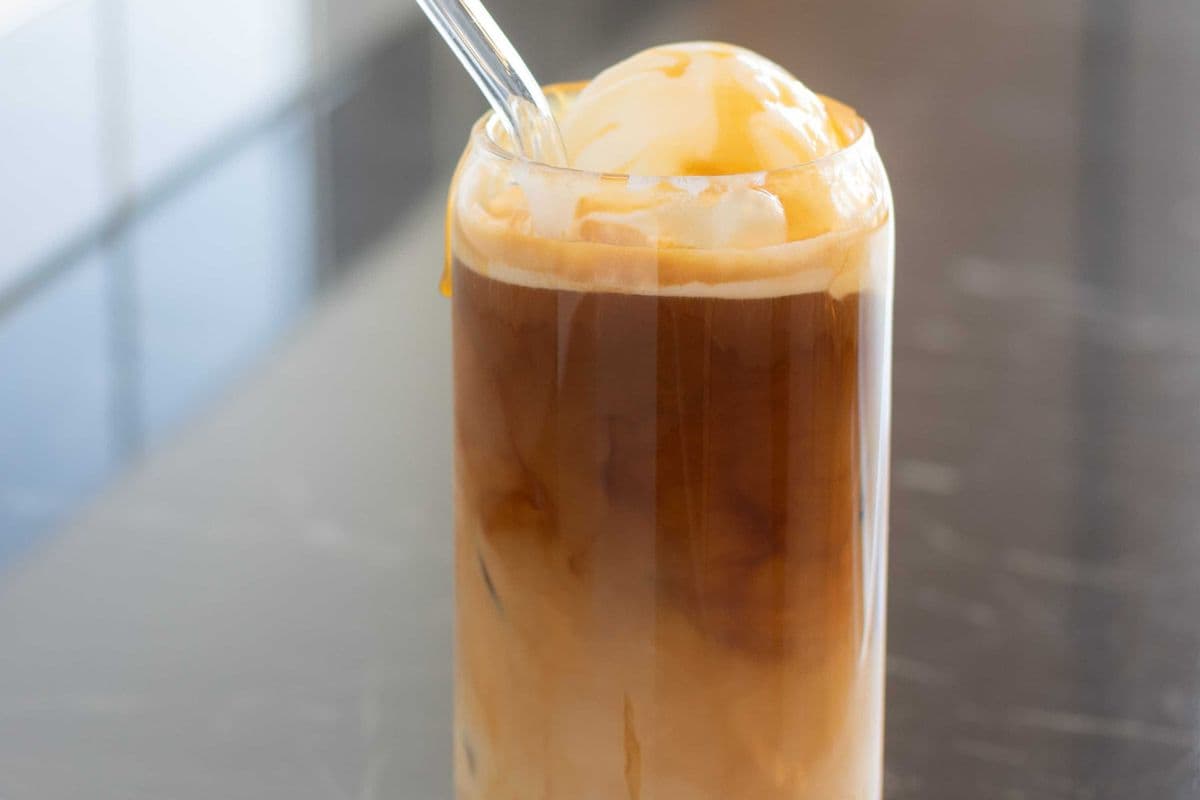 Café Glacé au Caramel
