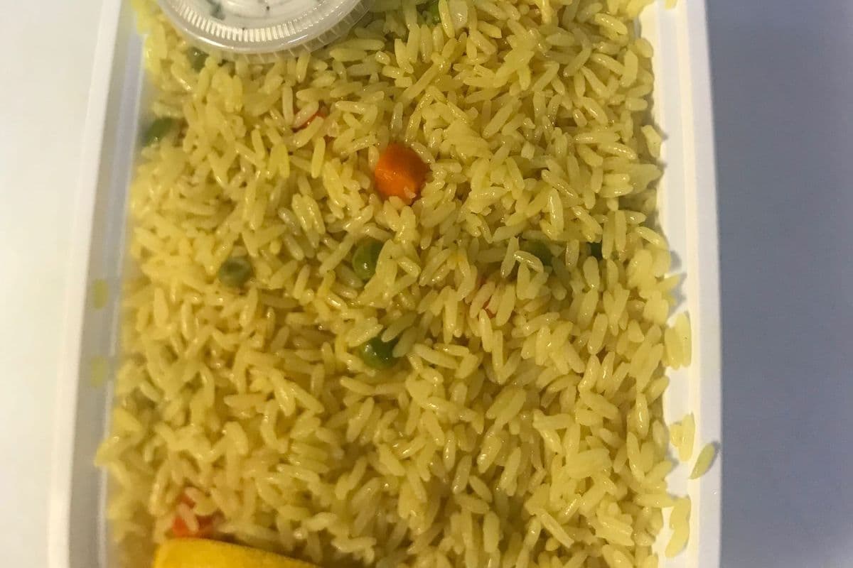 Rice Pilaf with Tzatziki (2 oz)