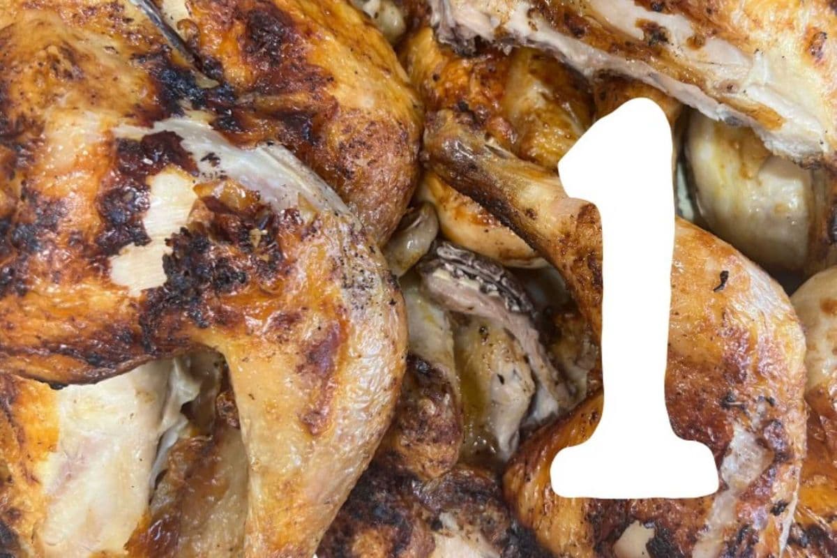 1 Grilled BBQ Chicken + 2 Small Sides