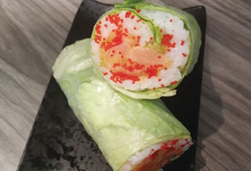 Saumon-Salmon Maki Tartare