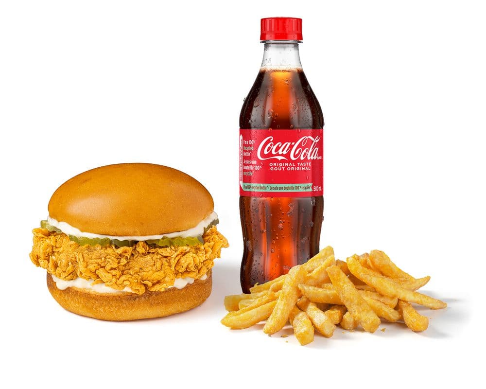 Texan Chicken Sandwich Combo