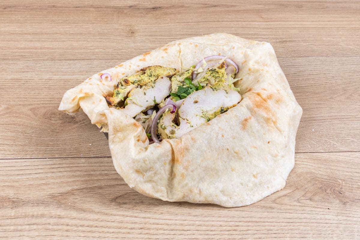 Chicken Malai Tikka Roti