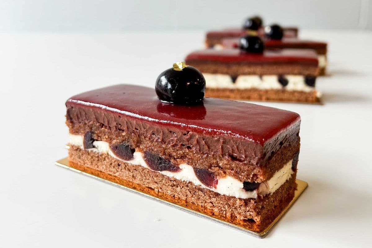 Entremet Forêt Noire / Black Forest Entremet