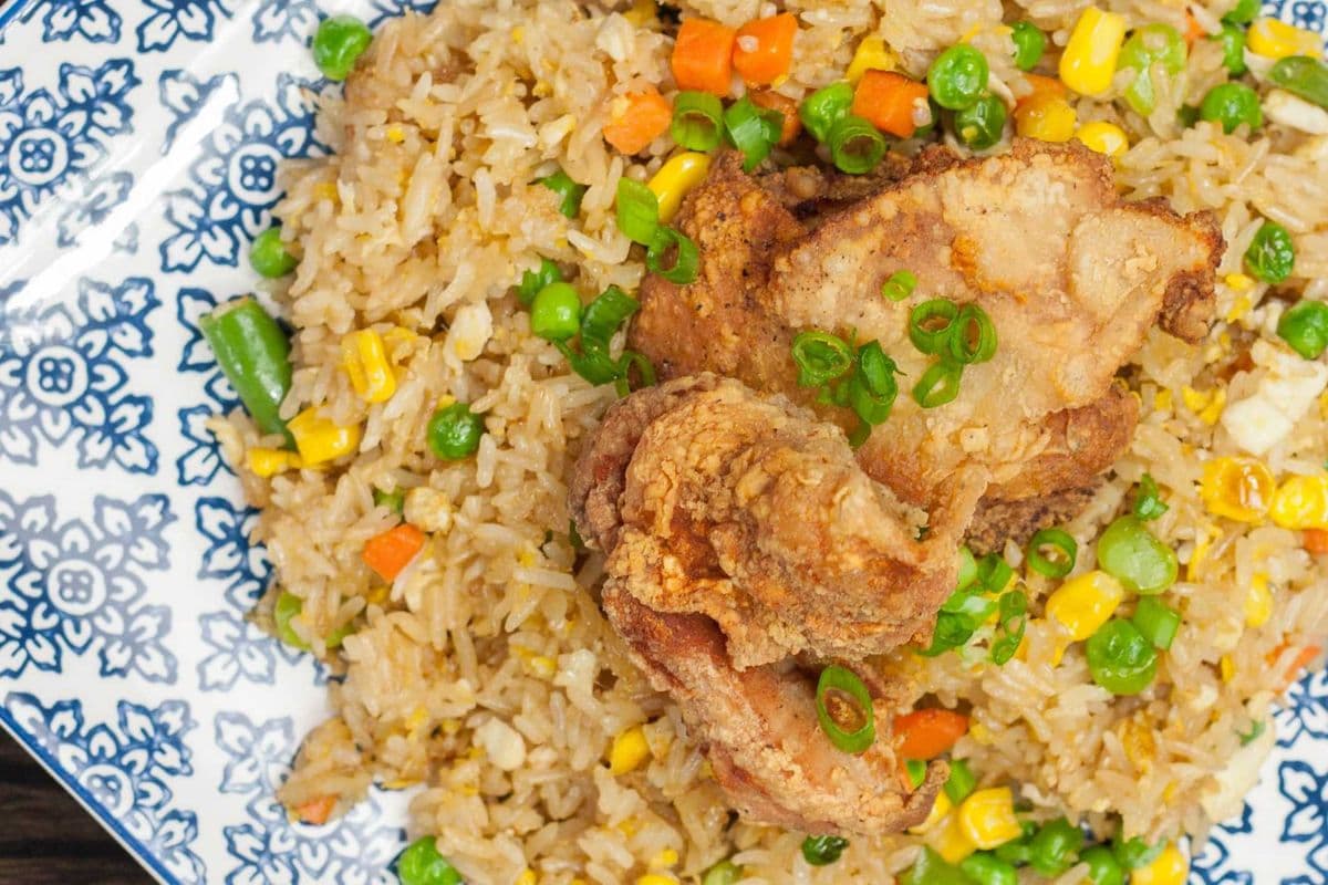 Chicken and Fried Rice