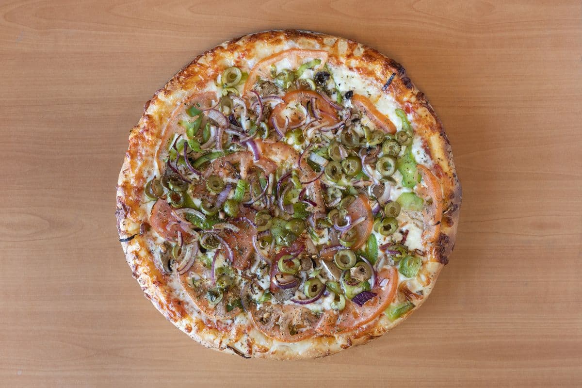 Pizza moyenne végétarienne 12''