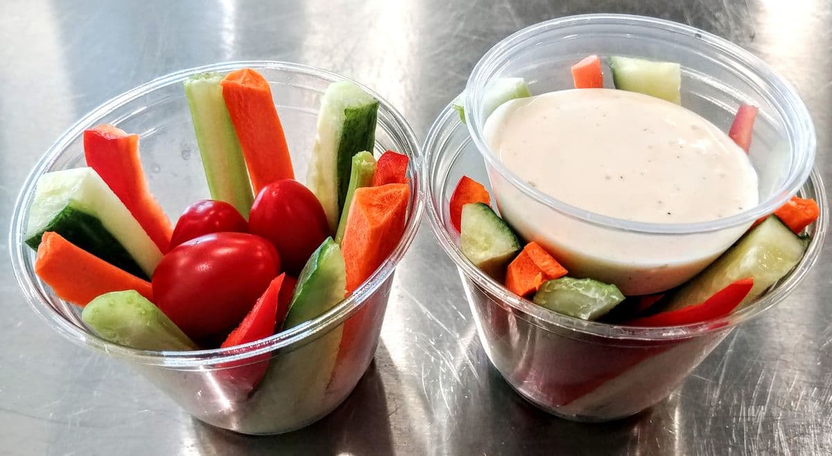 Veggie Cup with Ranch Dressing (12 oz)