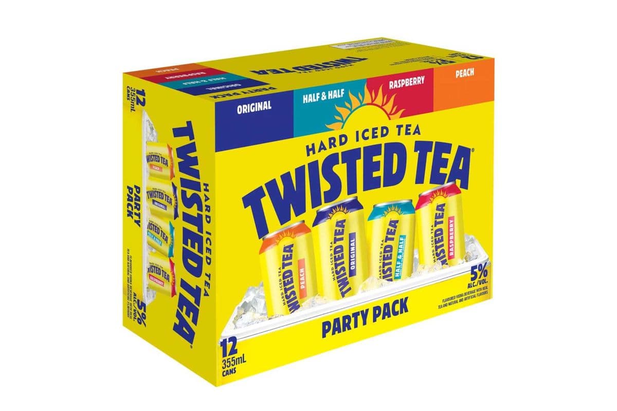 Twisted Tea Hard Iced Tea Mixer (12 Cans) (12 x 355ML)