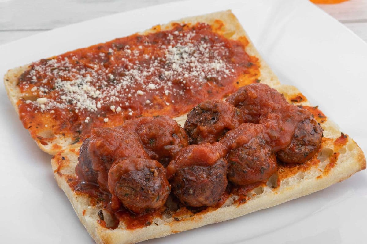 Panini aux boulettes de viande / Meatballs Panini