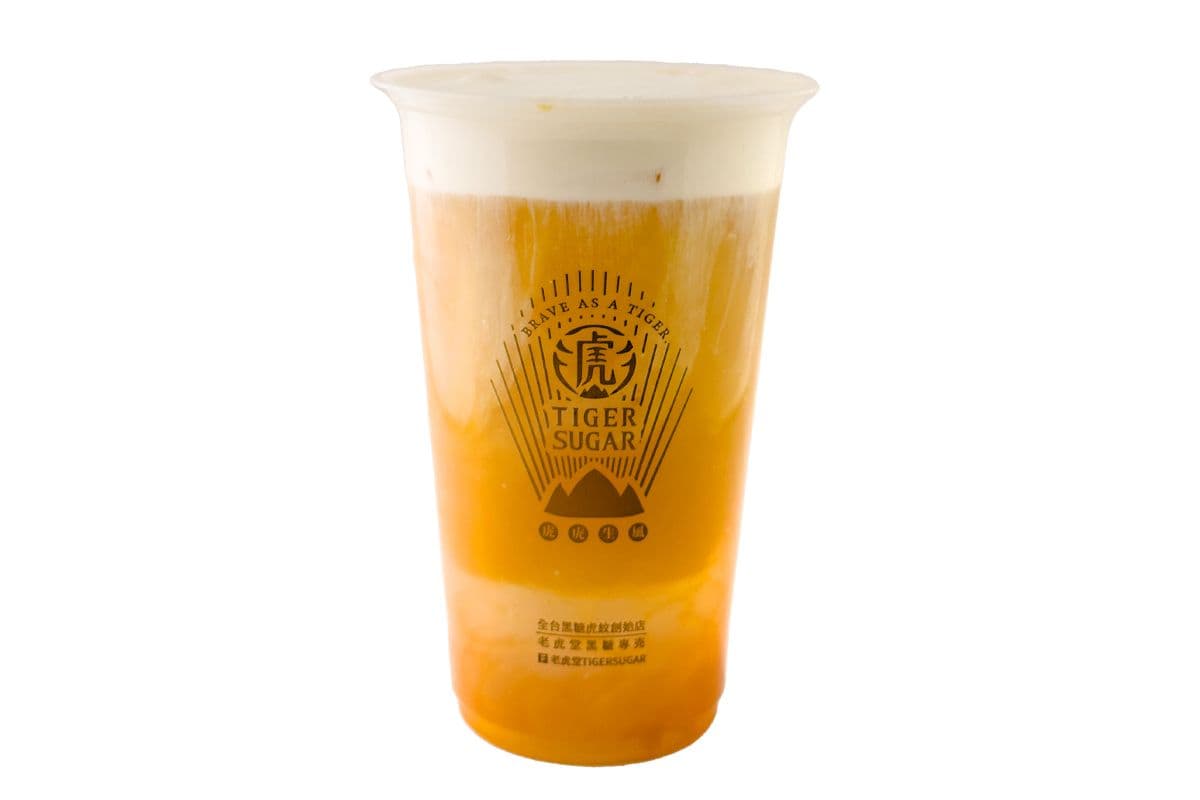 Tiger Cheese Peach Oolong Tea / Tiger Cheese Peach Oolong Tea