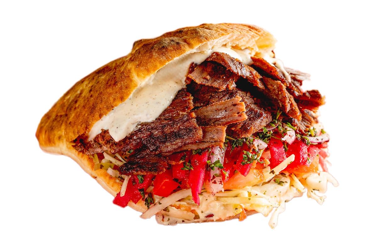 Oven Baked Beef Pita