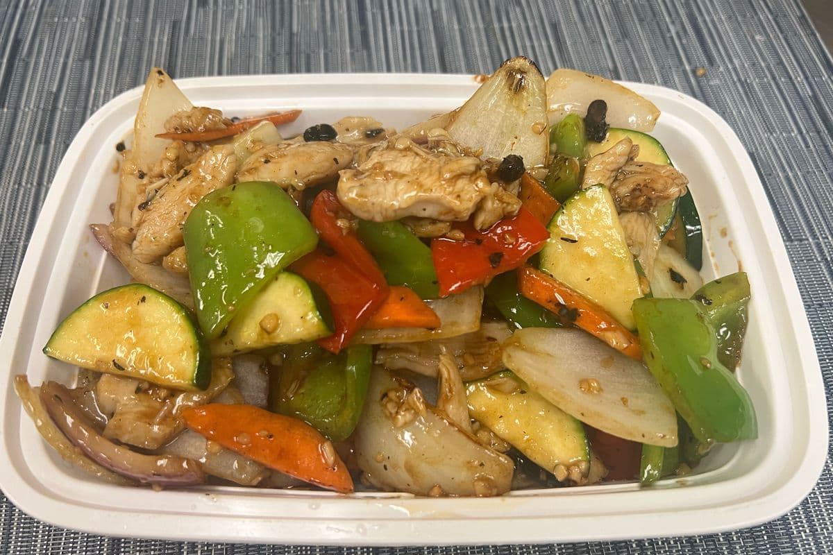 Chicken with Black Bean Sauce