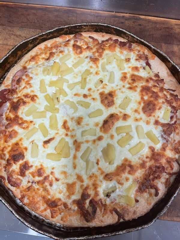 Small Hawaiian Pizzas