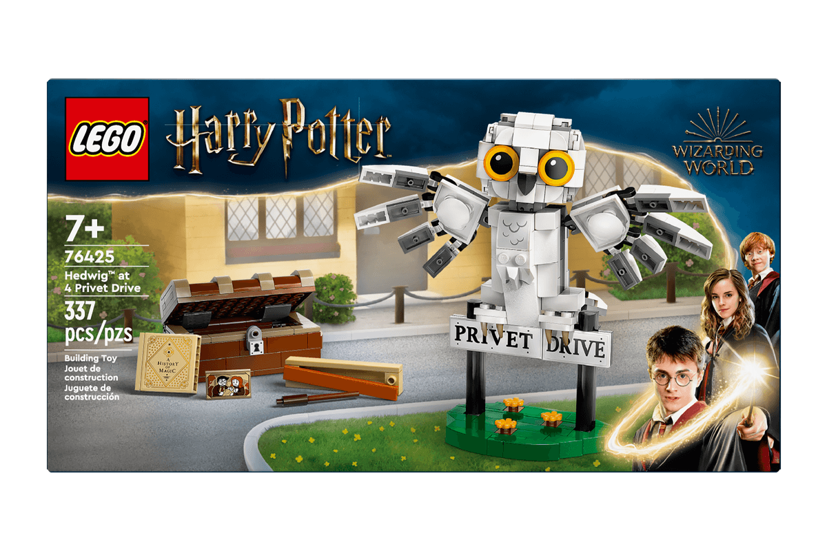 LEGO Hedwig at 4 Privet Drive