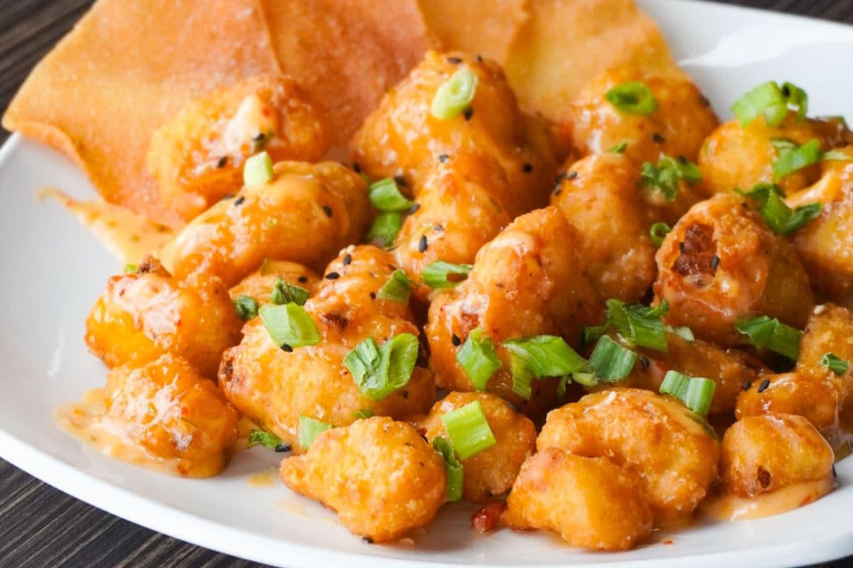 Bang Bang Cauliflower Bites