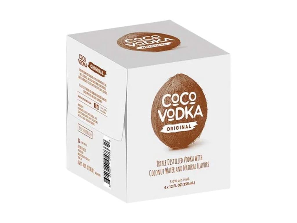 Coco Vodka Original 4Pk (4x355ml)