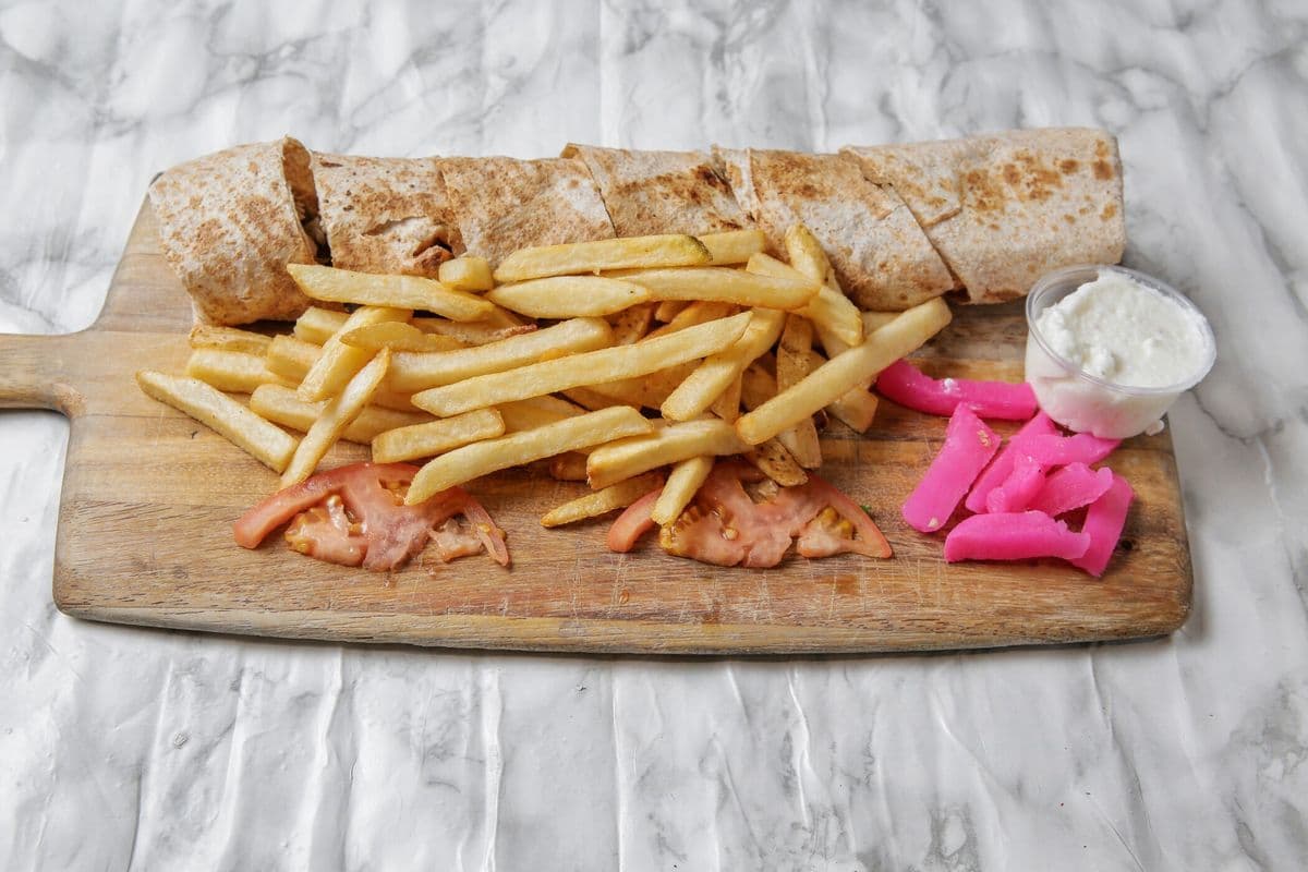 Tabliyeh Saj Chicken Shawarma