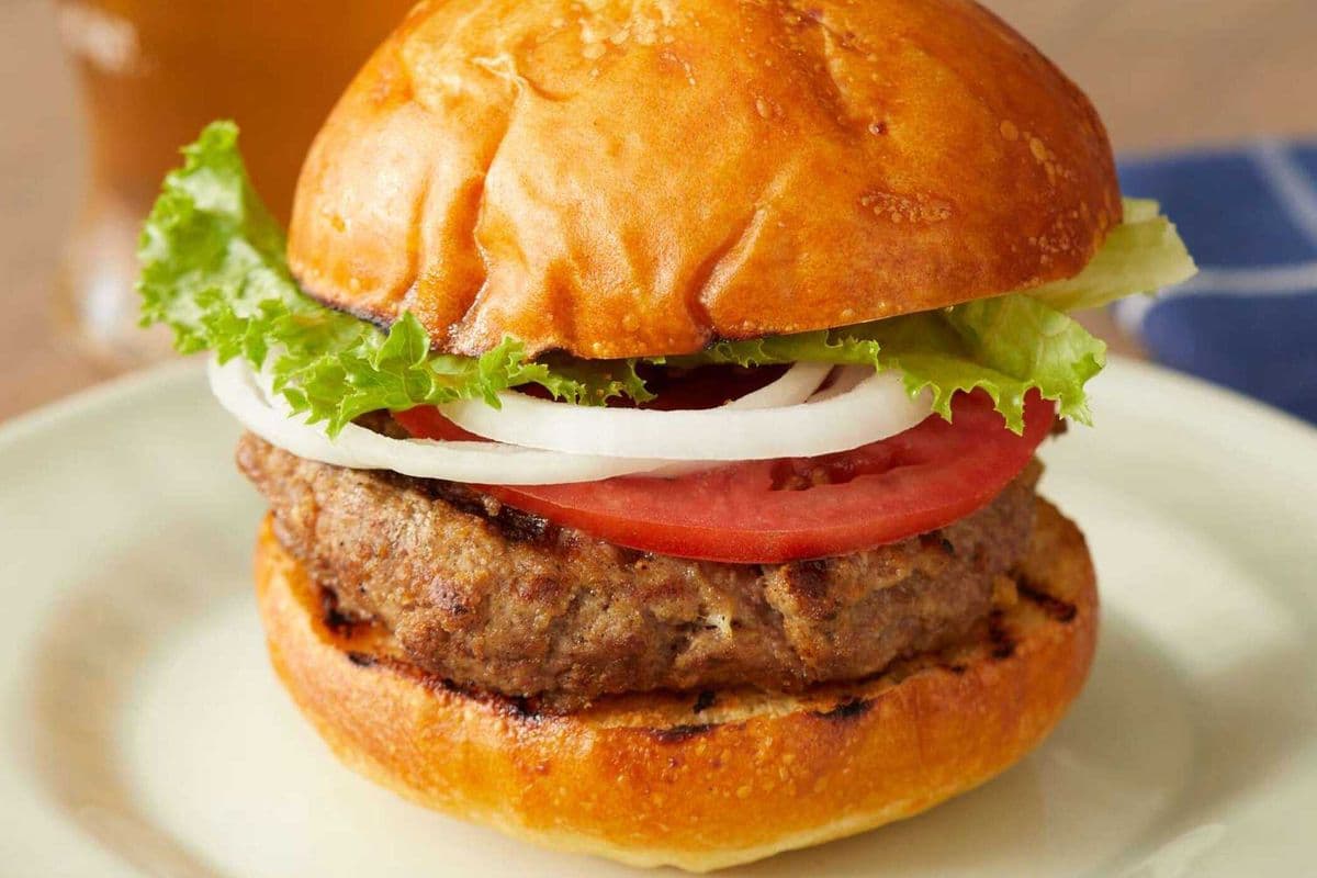 Homemade Hamburger