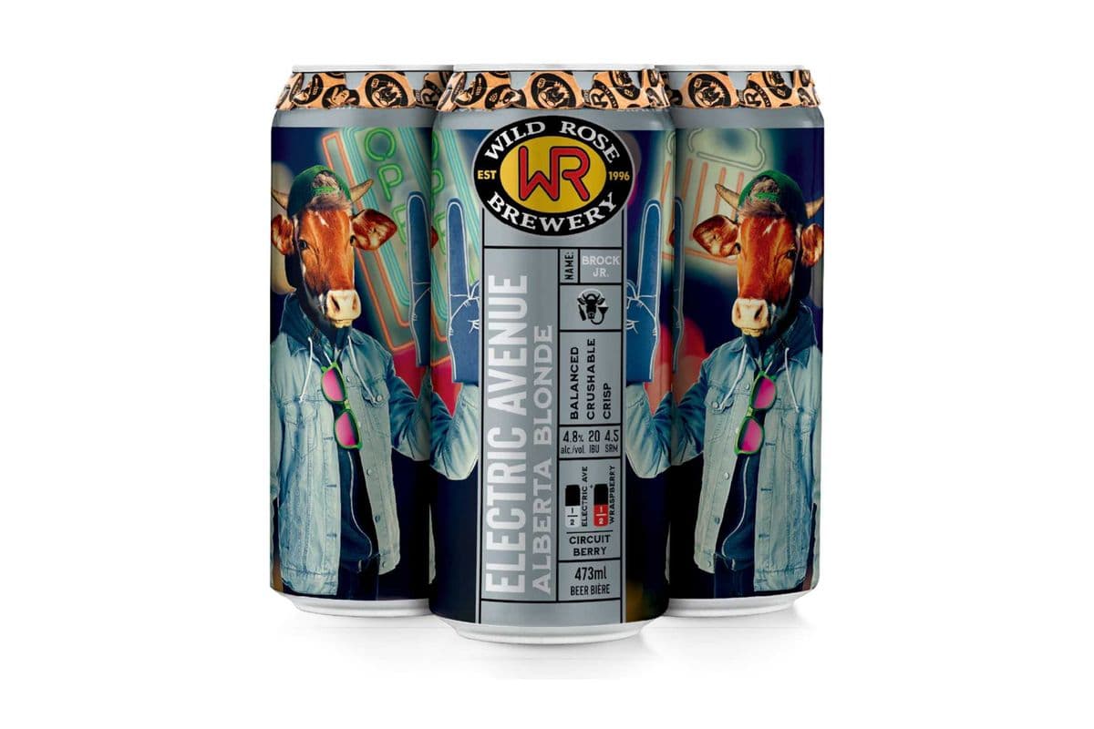 WILD ROSE ELECTRIC AVE BLONDE (4 CANS) (1 x 4X473ML)