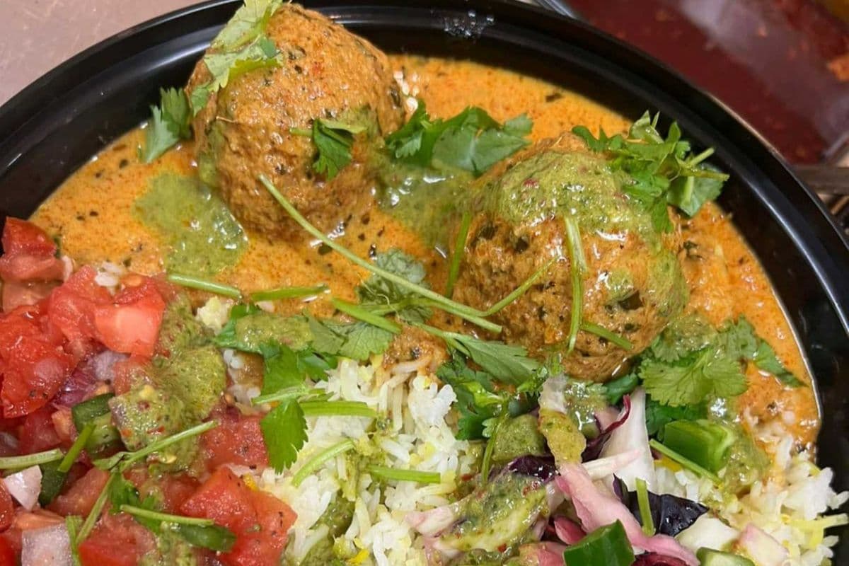 Lucknow Bowl (Malai Kofta Curry Rice Bowl)