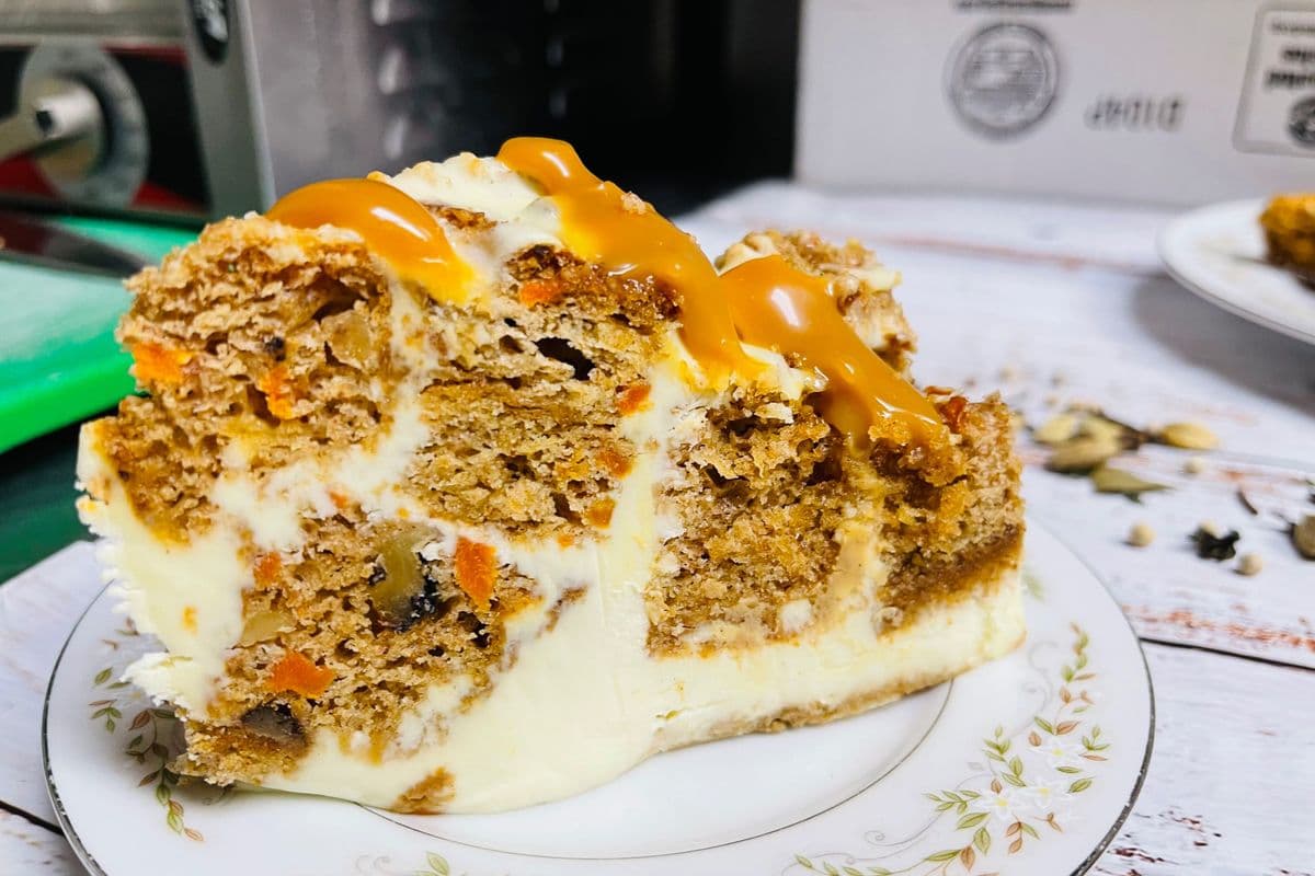 Caramel Carrot Cheesecake