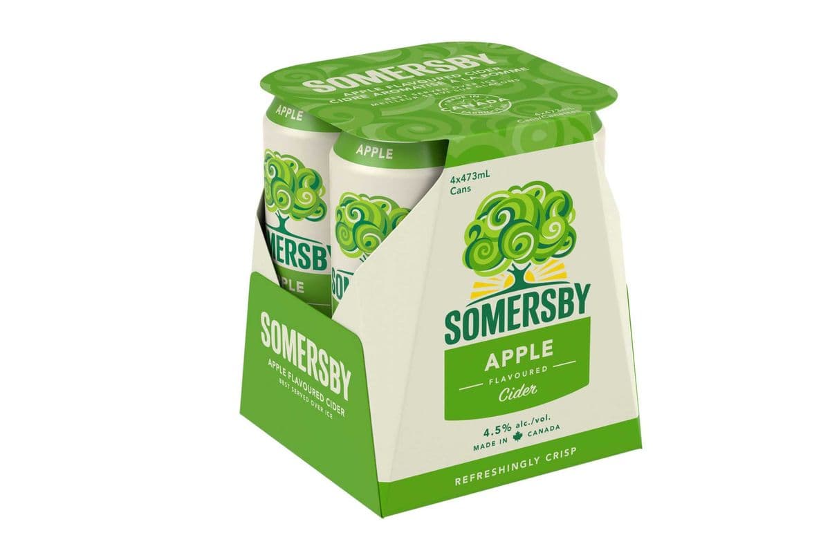 SOMERSBY APPLE CIDER 4 CAN (1 x 473 ML)