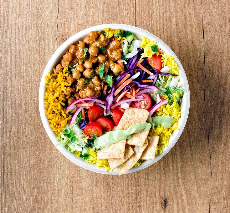 Vegetarian Rice Bowl