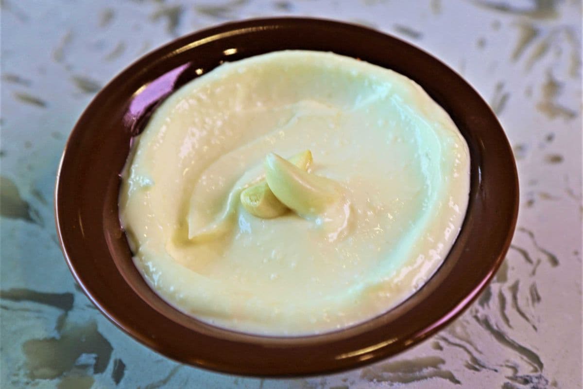 Sauce à l'ail