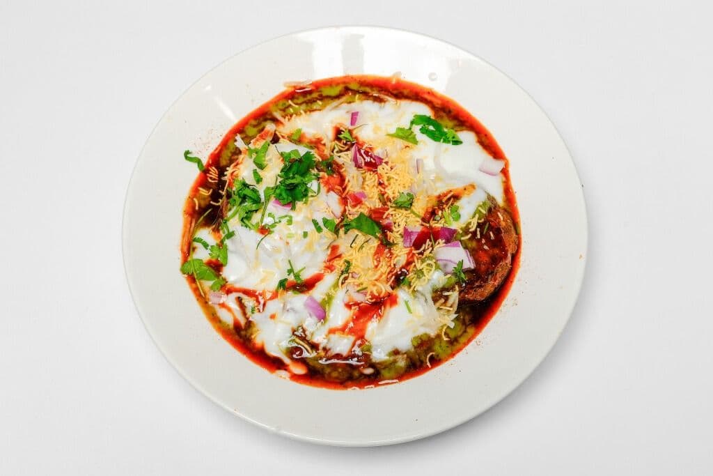Aloo Tikki Chaat