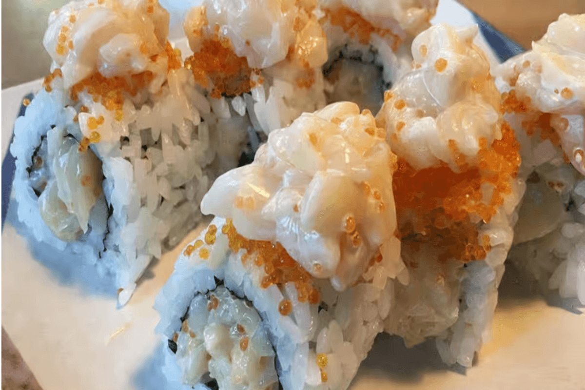 Chopped Scallop Roll
