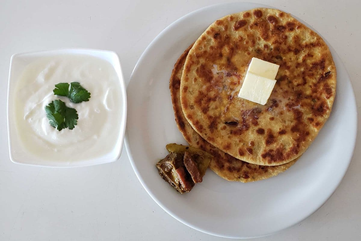 Paneer ( Indian Cottage Cheese) Paranthas