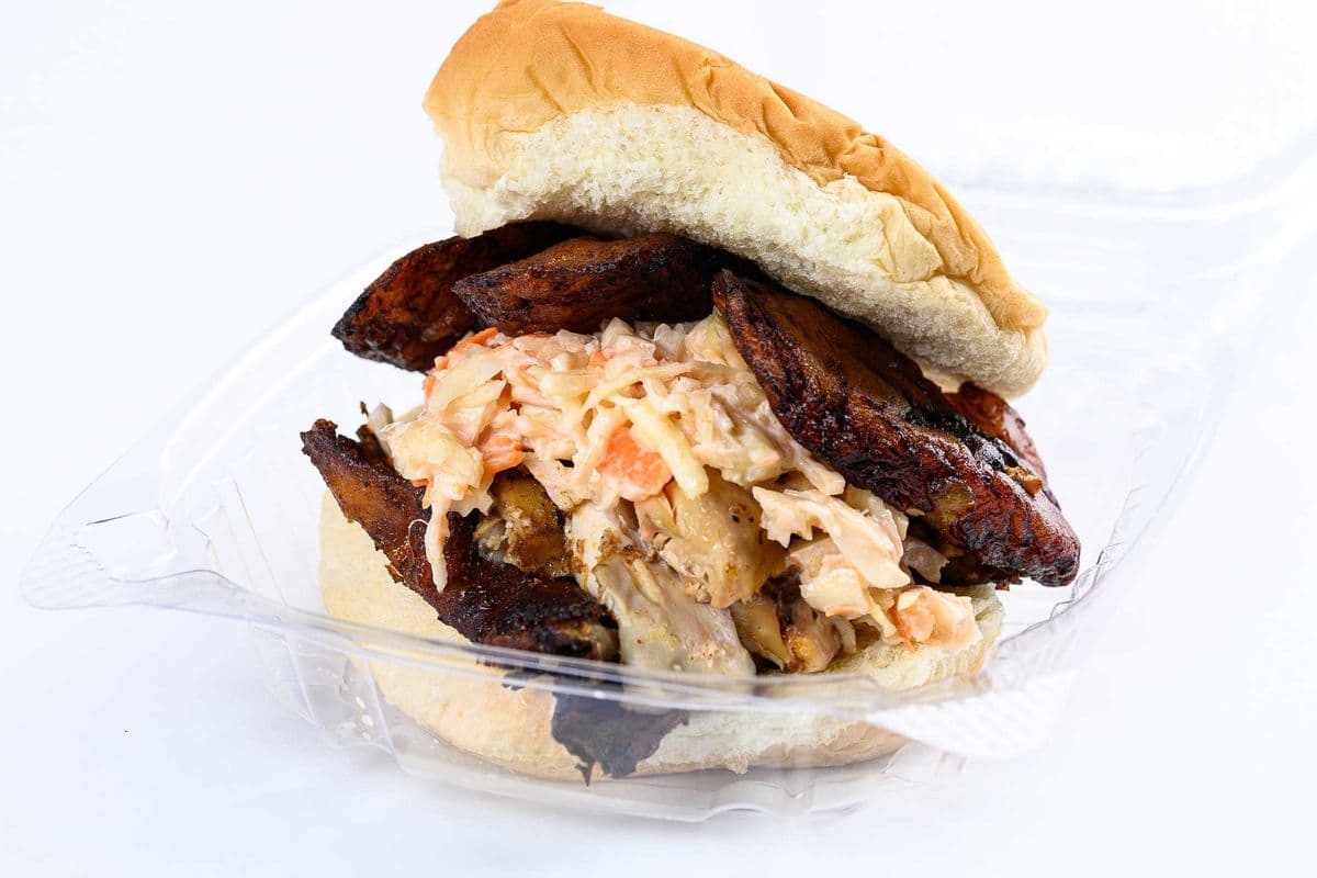 Jerk Pork Sandwich