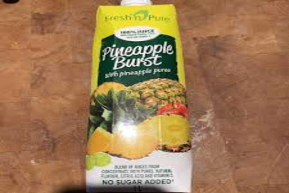 PINEAPPLE Burst with pineapple puree (1L)